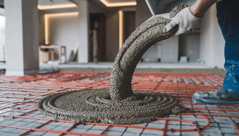 Jaki beton na ogrzewanie podłogowe: wybierz odpowiednią klasę betonu