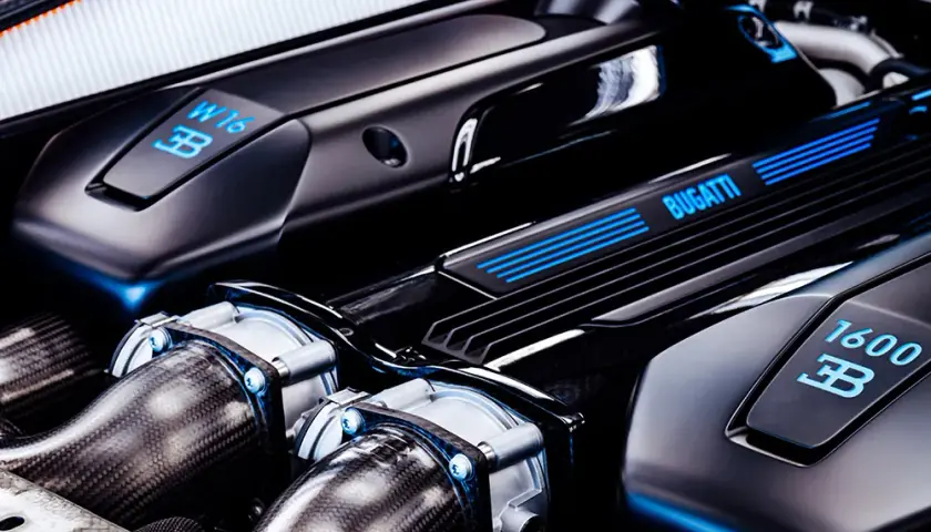 Silnik W16 Bugatti Chiron: 1500 KM, sekrety i koniec legendy