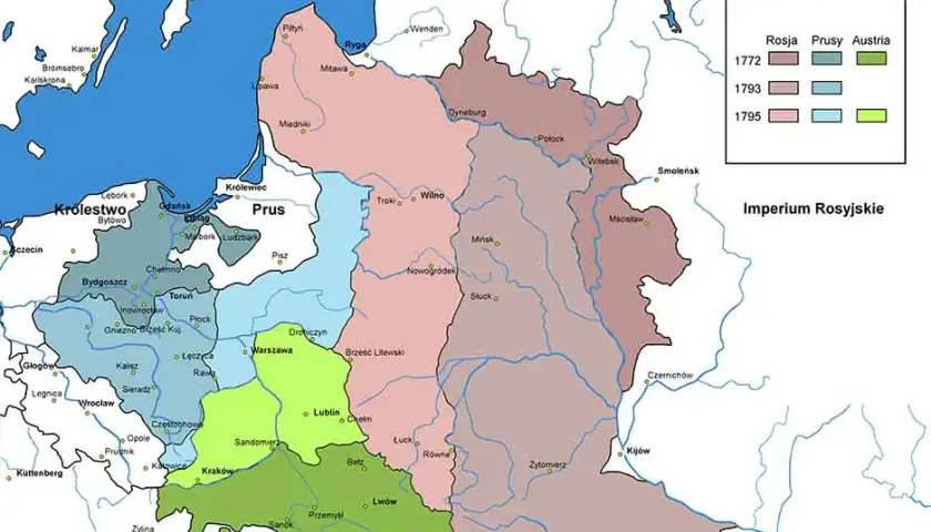 Historia granic Polski: Kiedy Polska zniknęła z mapy?