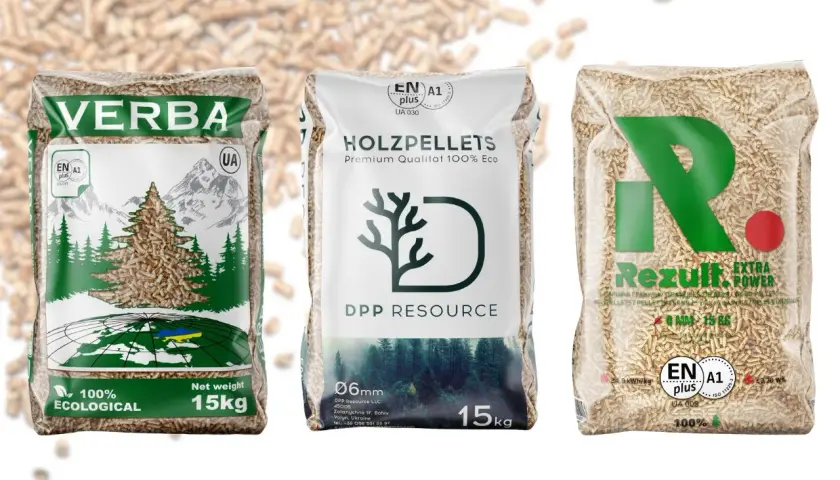 Porównanie pelletu Verba, Holzpellets i Rezult. Który pellet lepszy olczyk czy barlinek? Wybór zależy od potrzeb.