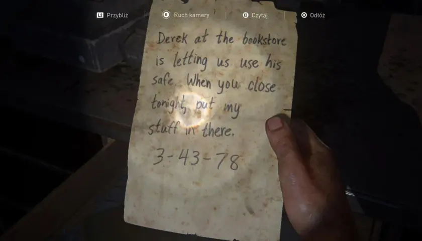 Kod do sejfu w The Last of Us: Gdzie szukać? Kompletny poradnik