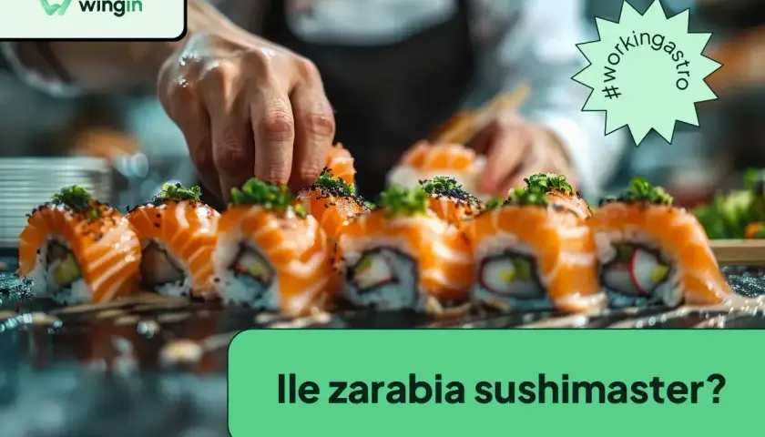 Ile zarobisz na sushi w Polsce? Pensje i zyski właścicieli