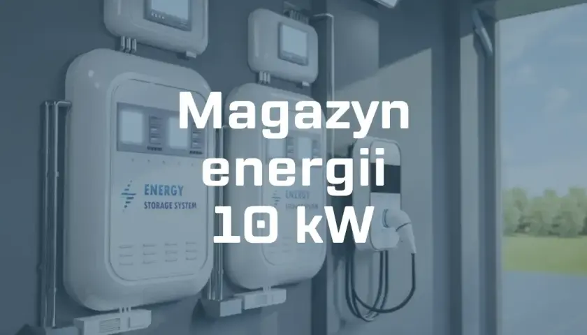 Nowoczesny magazyn energii 10 kW z dwoma jednostkami ściennymi i ładowarką do pojazdów elektrycznych.