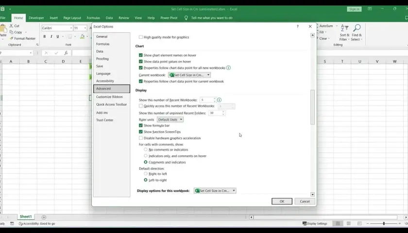Excel: Przeliczanie 1 cm na piksele - Jak ustawić rozmiar komórki