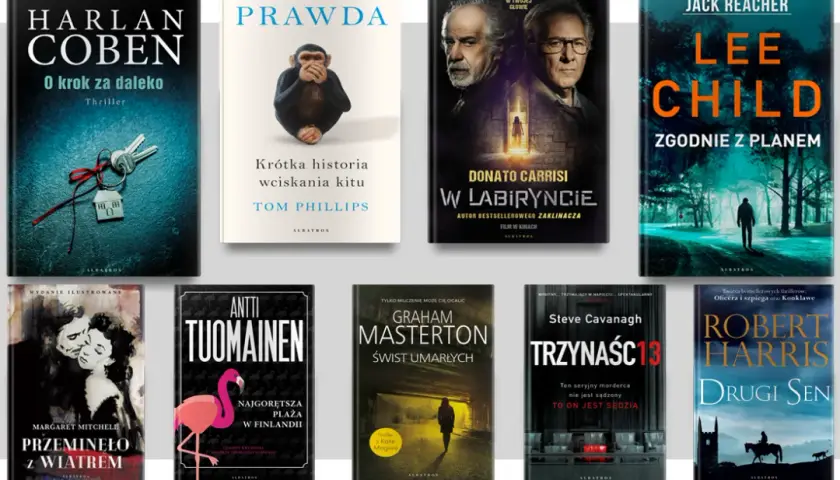 Albatros zapowiedzi: Jakie bestsellery szykuje wydawnictwo?