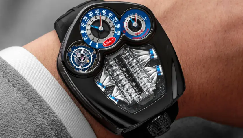Jacob & Co. Bugatti: Zegarki z silnikiem W16/V16. Cena i dostępność PL