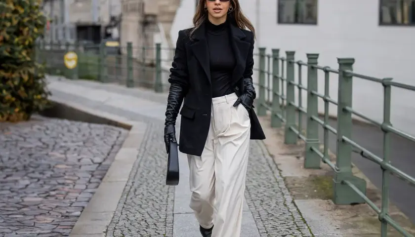 Pantalón blanco ancho: Domina el estilo y combínalo con éxito