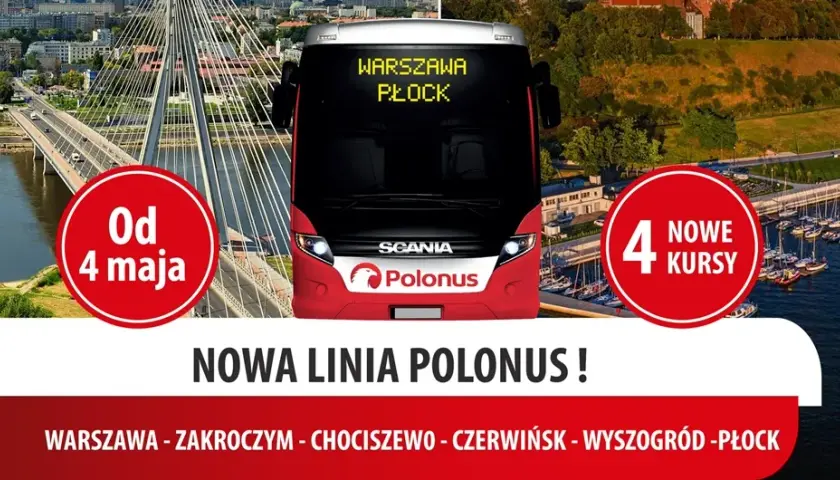 Bus Barracuda do Płocka? Znajdź pewne połączenia z Warszawy
