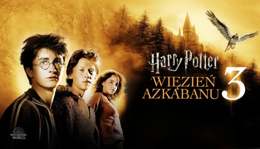 Harry, Ron i Hermiona w filmie "Harry Potter i Więzień Azkabanu", trzeciej części sagi.