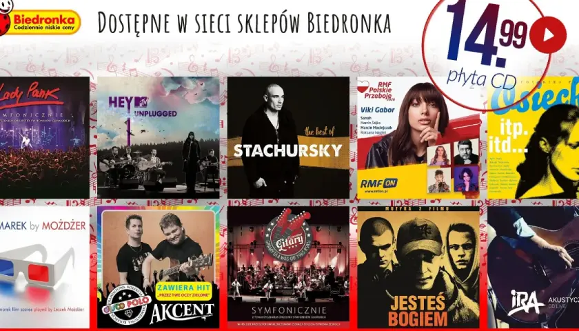 Biedronka oferuje płyty CD i winylowe: Czy warto skorzystać?