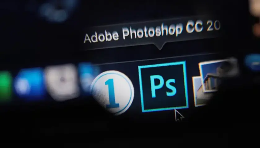 Ikona Adobe Photoshop CC 2023, gotowa do użycia funkcji wypełnienie generatywne.