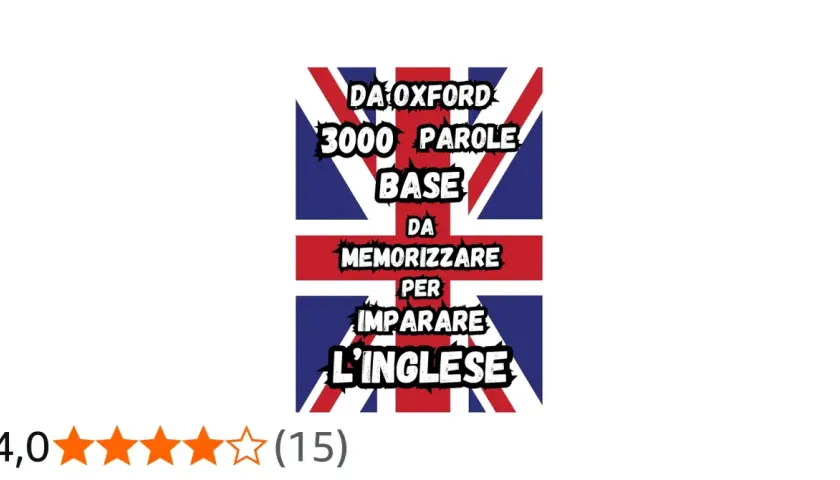 Impara l'inglese con 3000 parole base da Oxford. Un ottimo modo per memorizzare le parole più importanti.