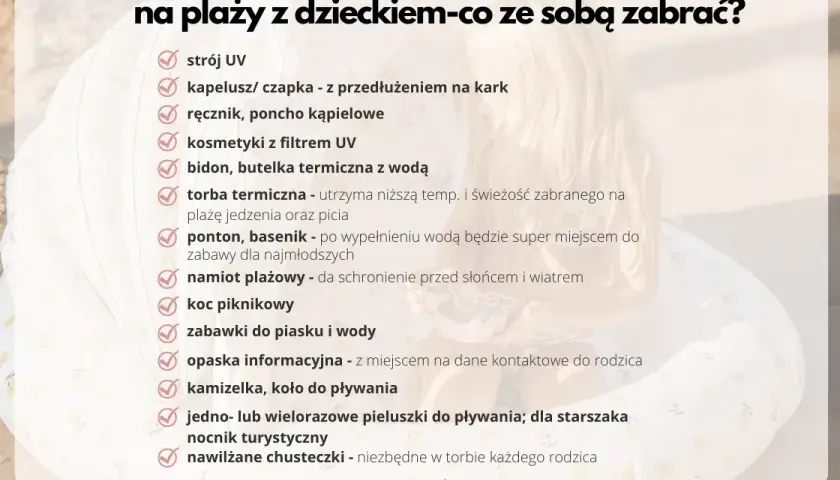 Co zabrać na wakacje do Chorwacji z dziećmi? Pełna checklista!