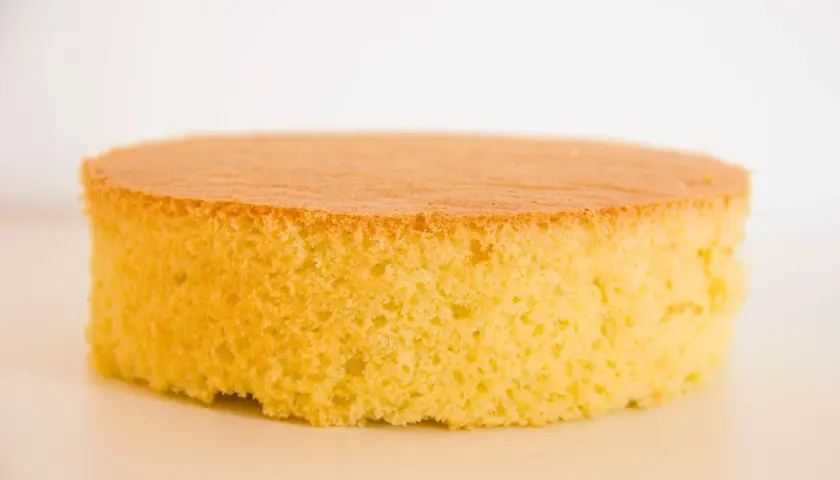 Un soffice pan di spagna, base perfetta per ogni creazione di pasticceria professionale.