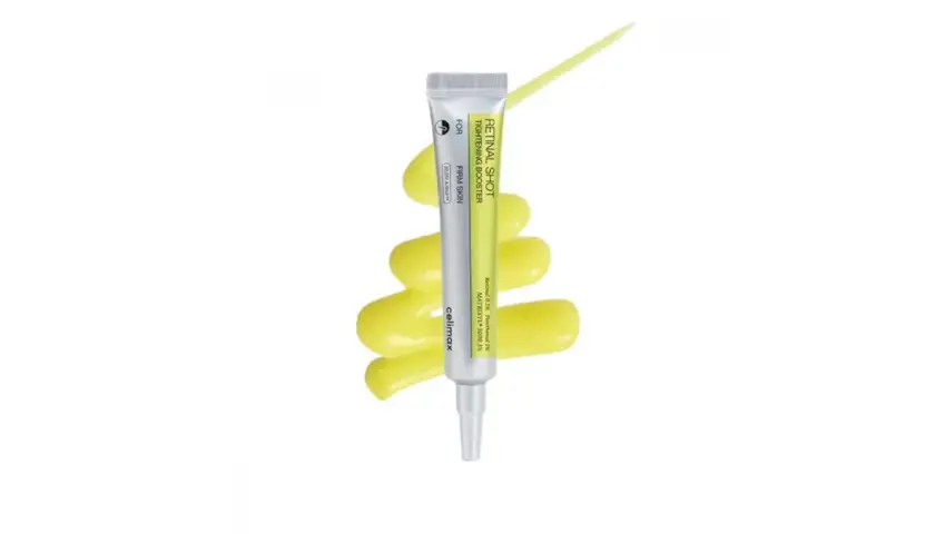 Retinal Shot od Cellimax, booster napinający dla jędrnej skóry, osiąga swój retinalny celimax dzięki formule z retinolem i peptydami.
