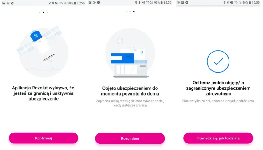 Revolut automatycznie wykrywa podróże zagraniczne i aktywuje ubezpieczenie. Dowiedz się, jak działa Revolut i podróżuj bezpiecznie.
