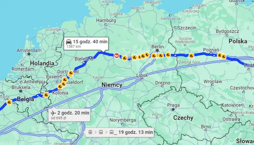 Ile kilometrów do Paryża? Sprawdź odległość i czas podróży