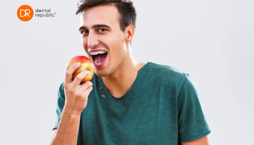 Bezpieczna dieta z aparatem: Co jeść, a czego unikać?