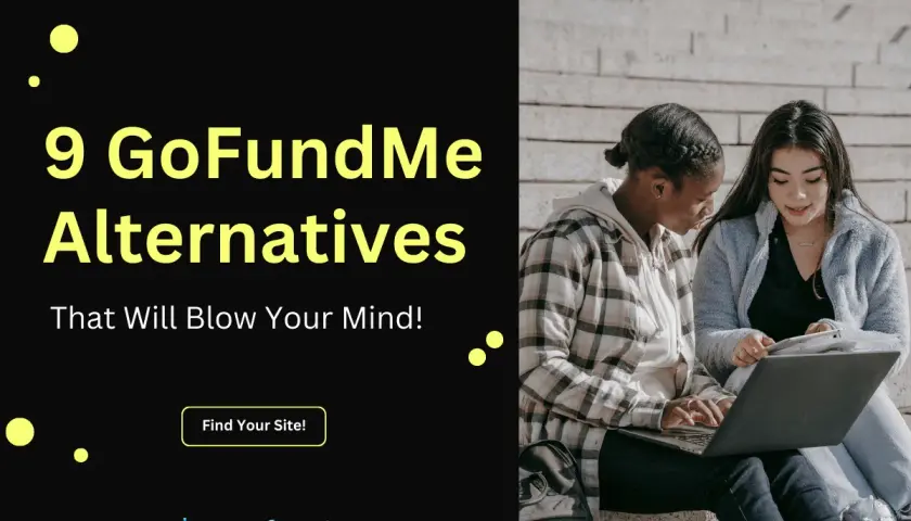 Discover 9 GoFundMe alternatives for individuals. Two young women collaborate on a laptop, seeking funding solutions.