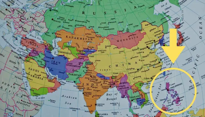 Gdzie leżą Filipiny mapa: odkryj ich położenie w Azji Południowo-Wschodniej