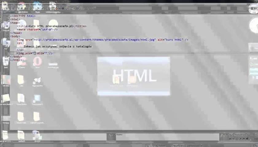 Jak wstawić obrazek HTML w Notatniku bez błędów i problemów
