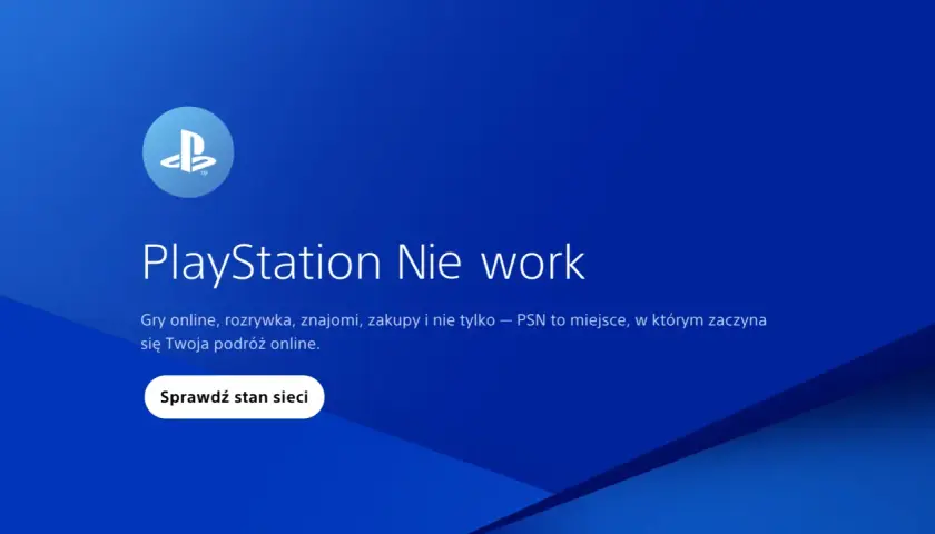 PlayStation Network awaria. Gry online, rozrywka, znajomi, zakupy i nie tylko — PSN to miejsce, w którym zaczyna się Twoja podróż online. Sprawdź stan sieci.