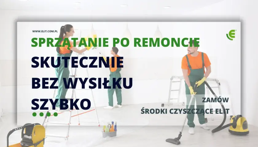 Sprzątanie po remoncie: Usuń pył budowlany jak profesjonalista!