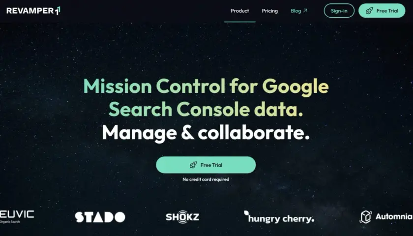 Centrum zarządzania danymi z Google Search Console. Ułatwia pracę z danymi GSC.