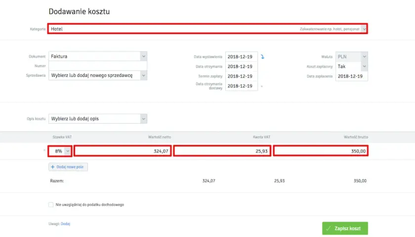Nocleg jaki VAT: Jak uniknąć wysokich kosztów na usługi noclegowe