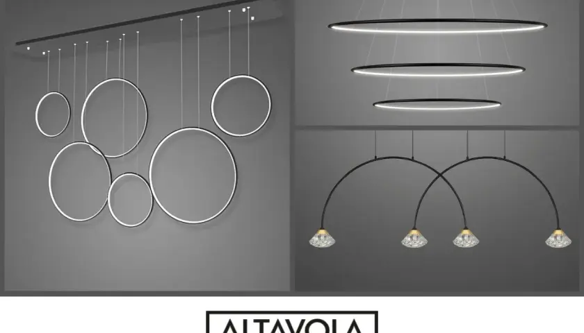 Nowoczesne lampy wiszące, w tym okręgi i łuki z kryształowymi kloszami. Energooszczędne oświetlenie, które doda elegancji każdemu wnętrzu.