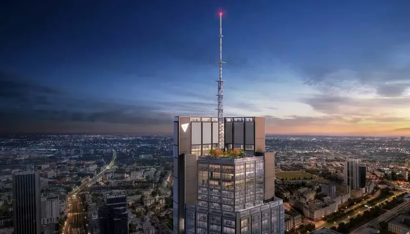 Varso Tower: 53 piętra, 310m najwyższy w Warszawie i UE!