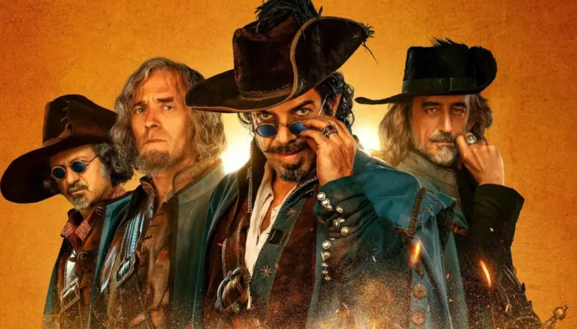 I moschettieri del re, in questa recensione, sfoggiano cappelli e sguardi intensi, pronti all'avventura.