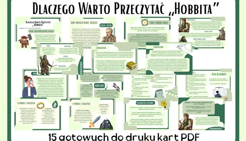 Hobbit streszczenie: Odkryj świat przygód Bilba Bagginsa, krasnoludów i smoka Smauga. Poznaj motywy, bohaterów i symbole tej niezwykłej opowieści.