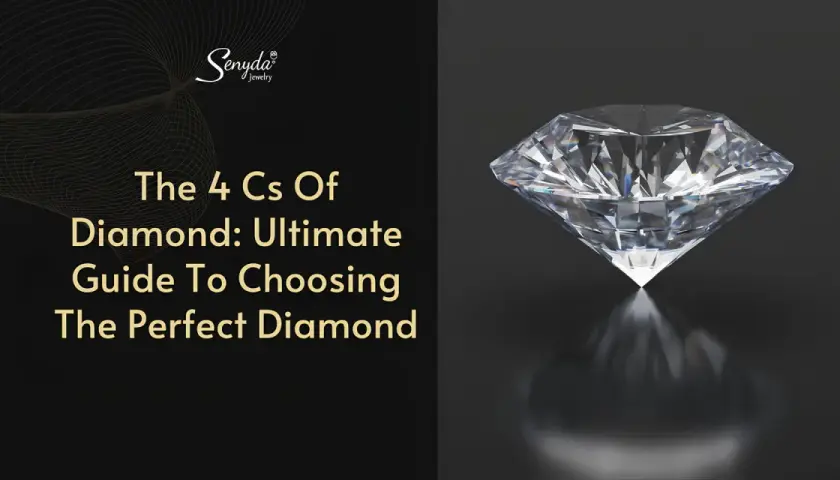 Ein glitzernder Diamant, der die 4 Cs erklärt. Erfahren Sie, wie viel ist ein diamant wert und wie Sie den perfekten wählen.