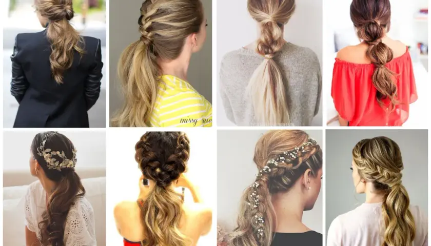 Ocho estilos de coletas para bodas: trenzadas, con volumen, adornadas con flores y más.