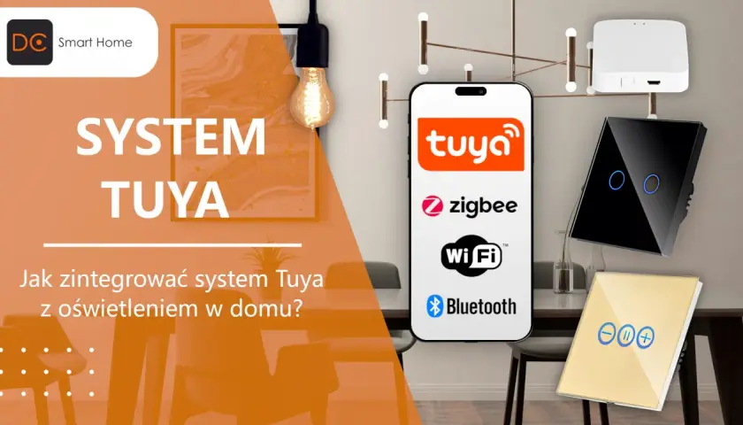 Aplikacja do sterowania ledami Tuya pozwala na integrację oświetlenia w domu. Steruj światłem przez Wi-Fi, Zigbee lub Bluetooth.