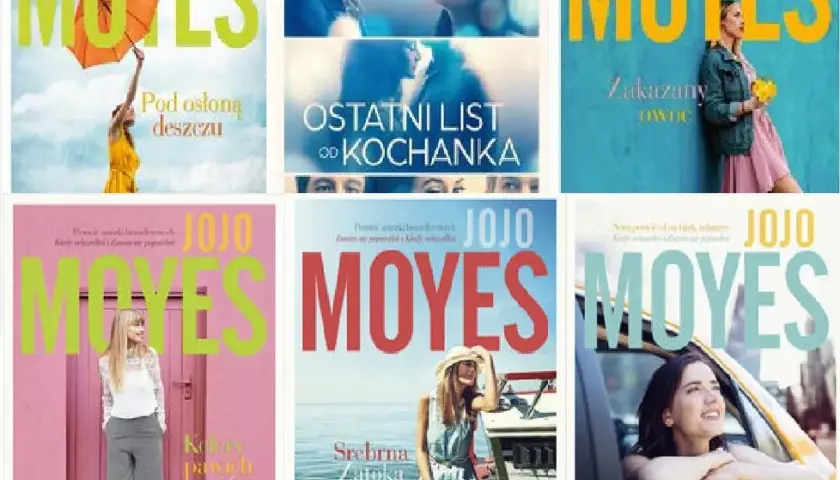  Zaczytane w nowości Jojo Moyes – wciągające romantyczne powieści autorstwa słynnej pisarki