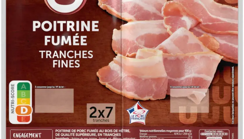 Calorie poitrine de porc grillée : informations nutritionnelles essentielles