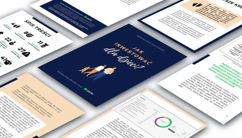 Jak inwestować dla dzieci? Ebook z Portu wyjaśnia, w co najlepiej inwestować, by zapewnić dziecku finansową przyszłość.