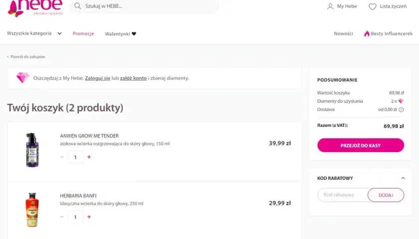 Do kiedy promocje w Hebe? Sprawdź daty i planuj zakupy!