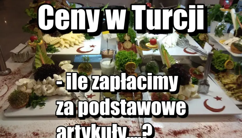 Tureckie ceny w sklepach: ile zapłacimy za podstawowe artykuły? Bufet z serami, warzywami i przekąskami.