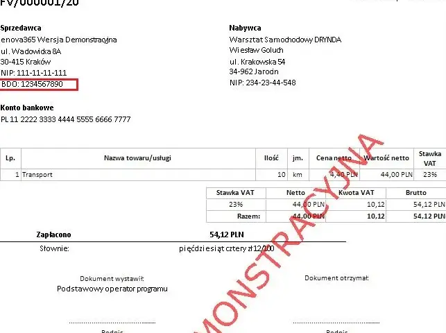 Numer BDO na fakturze: Obowiązek i kary. Sprawdź, czy dotyczy Ciebie