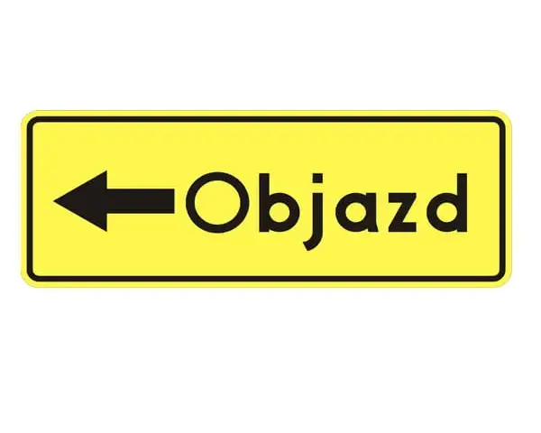 Znak drogowy objazd: Co oznacza i jak się do niego stosować?