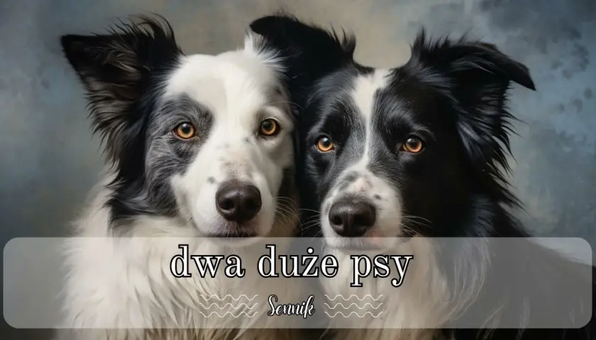 Znaczenie snu o dwóch dużych psach - poznaj ważne ostrzeżenia i symbole