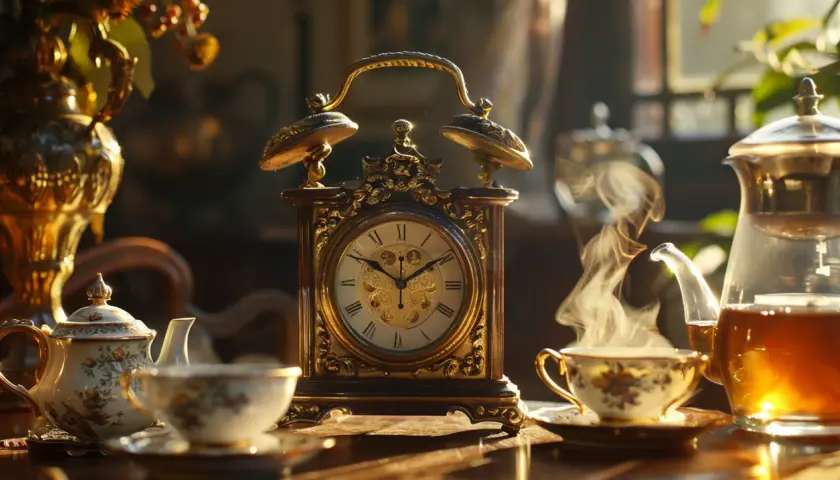 Tea O'Clock: Czy istnieje idealna pora dnia na filiżankę herbaty?