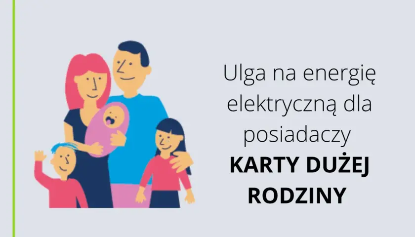 Tańszy Prąd z Kartą Dużej Rodziny - Zniżki na Prąd dla Rodzin