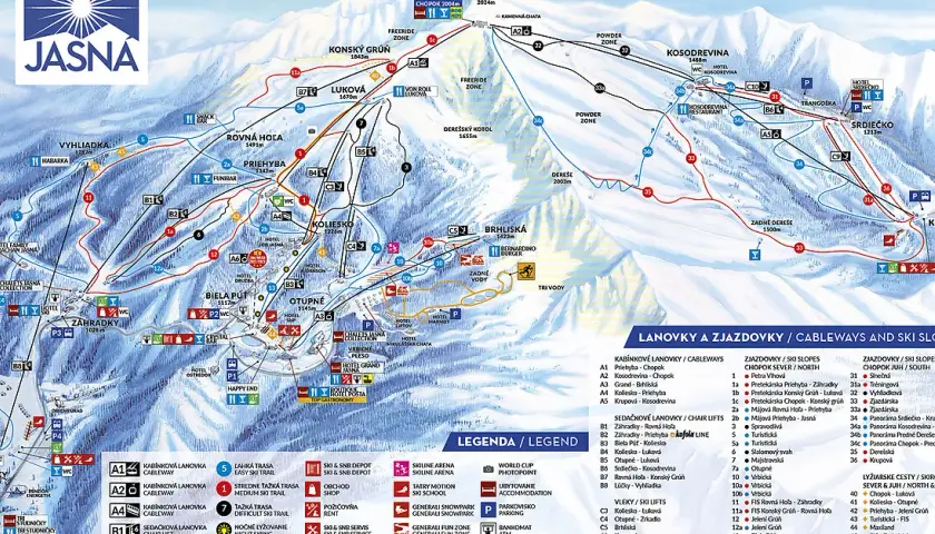 Jasna Chopok snowpark: najlepsze skoki i atrakcje dla każdego poziomu