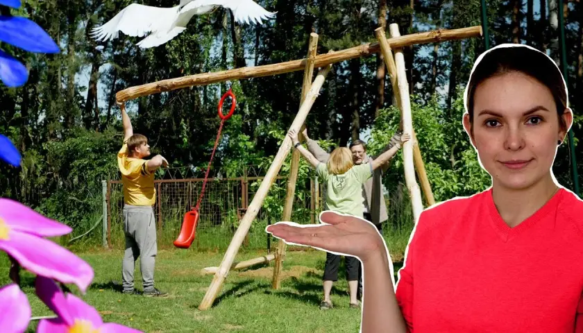 Jak zrobić huśtawkę ogrodową drewnianą - proste kroki i porady