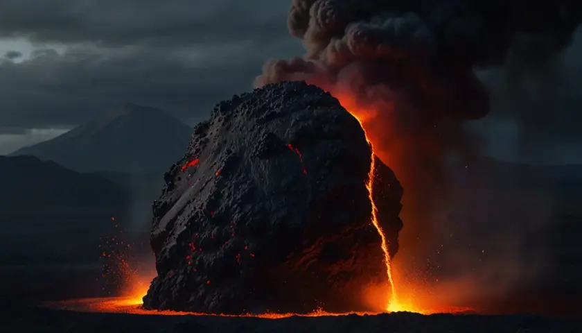 Bomba wulkaniczna: Jak powstaje ten niezwykły twór geologiczny?