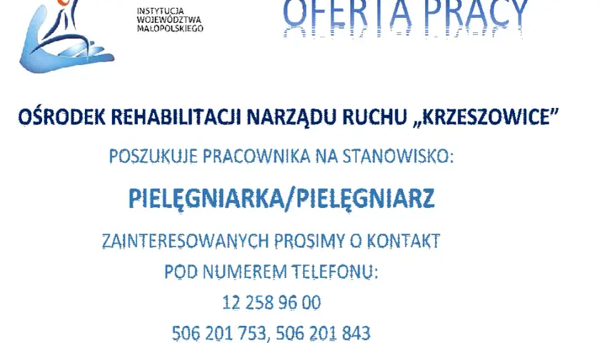 Aktualne oferty pracy dla pielęgniarek w Małopolsce: zarobki i warunki